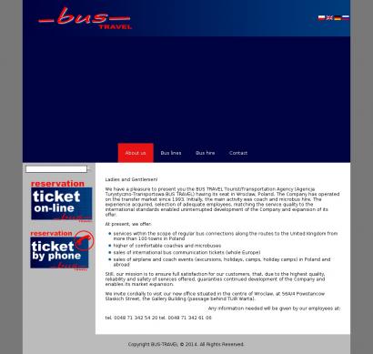 Bus Travel. Agencja turystyczno-transportowa