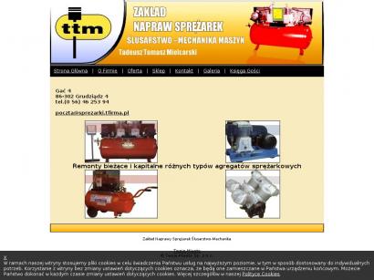 Mielcarski T. Zakład naprawy sprężarek, sprzedaż pomp powietrza i agregatów sprężarkowych
