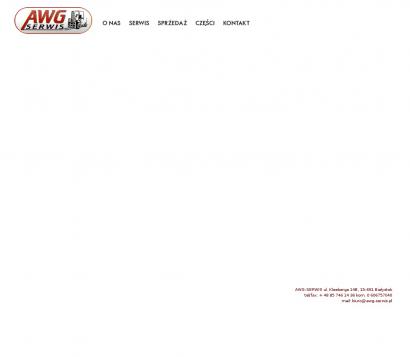AWG. Serwis wózków widłowych i maszyn przemysłowych