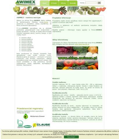 Awimex. Nasiona warzyw gruntowych i szklarniowych