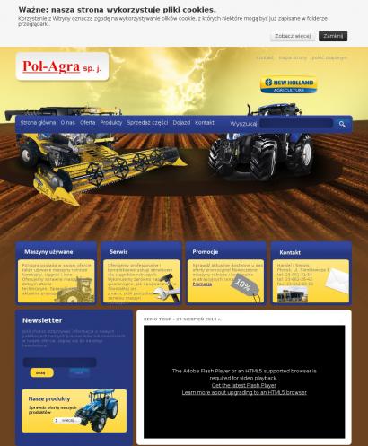 Pol-Agra Spółka jawna Autoryzowany dealer w sprzedaży ciągników i maszyn rolniczych
