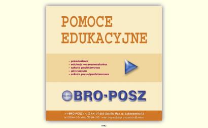 Bro-Posz. Producent pomocy dydaktycznych dla szkół, przedszkoli i gimnazjum